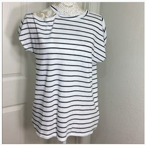 Stripe One Cold Shoulder